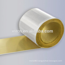 Professional copper supplier factory price high light polished C27200 brass strips